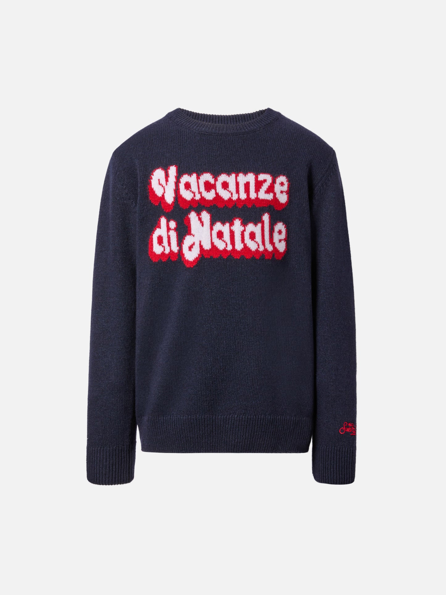 Douglas-Pullover aus Kaschmirmischung mit Vacanze di Natale-Jacquard | VACANZE DI NATALE SONDERAUSGABE