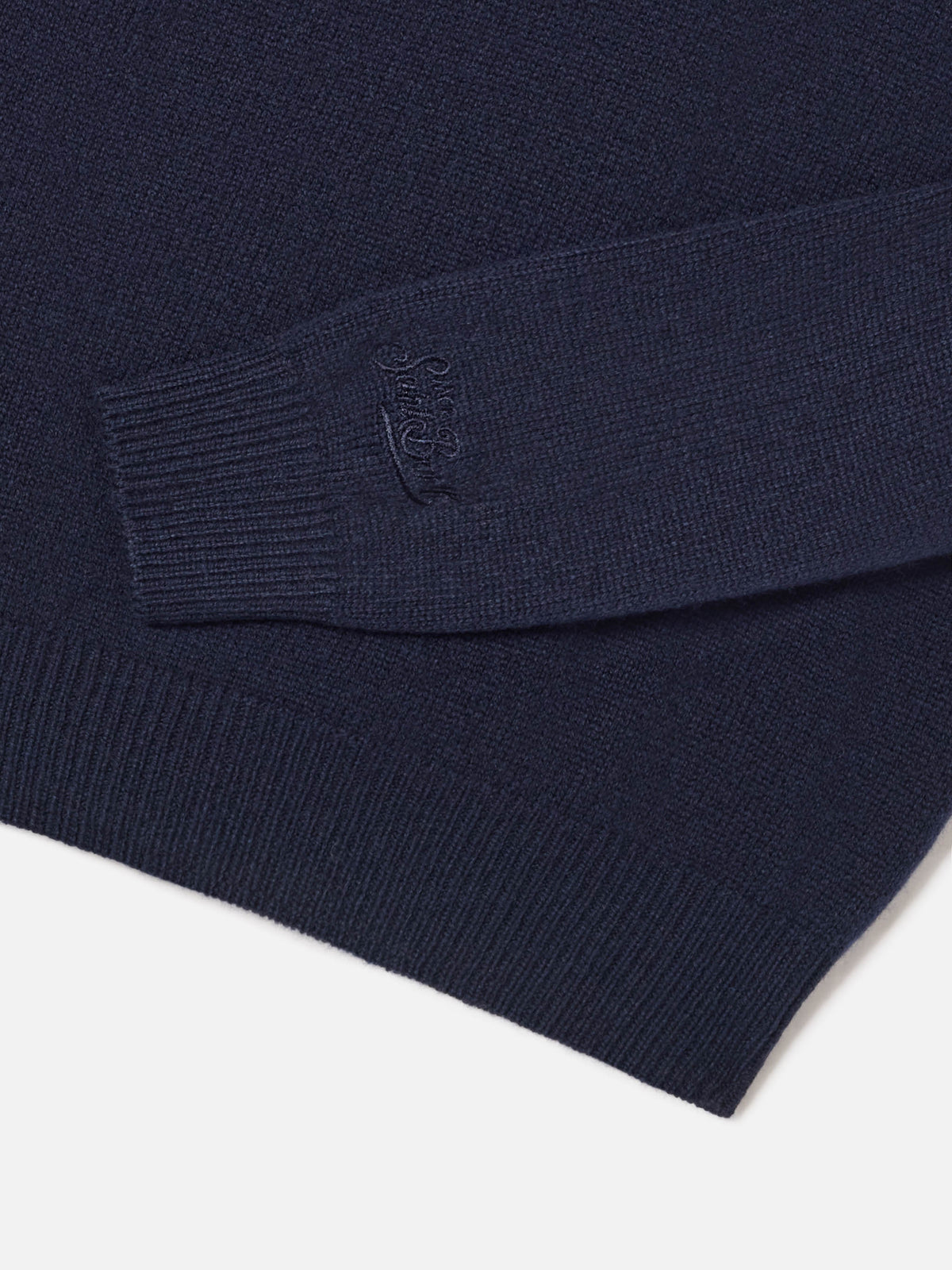 Pull à col rond en maille blue Douglas avec intarsia Non E Colpa Mia 