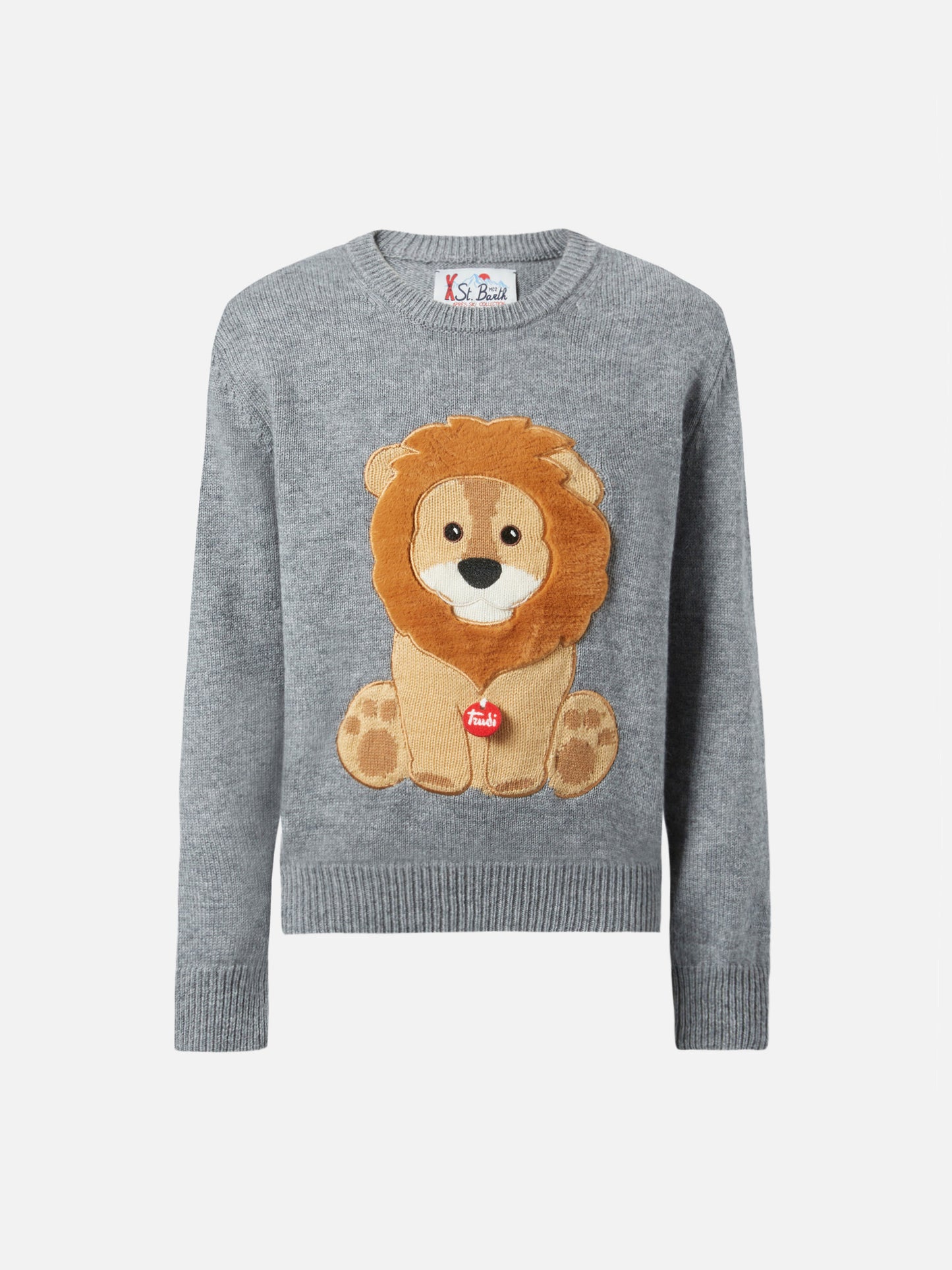 Pullover Douglas aus Kaschmirmischung mit Leone Trudi-Patch | TRUDI SPECIAL EDITION