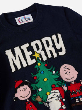 Maglione Douglas  in misto cashmere con jacquard Peanuts | PEANUTS SPECIAL EDITION