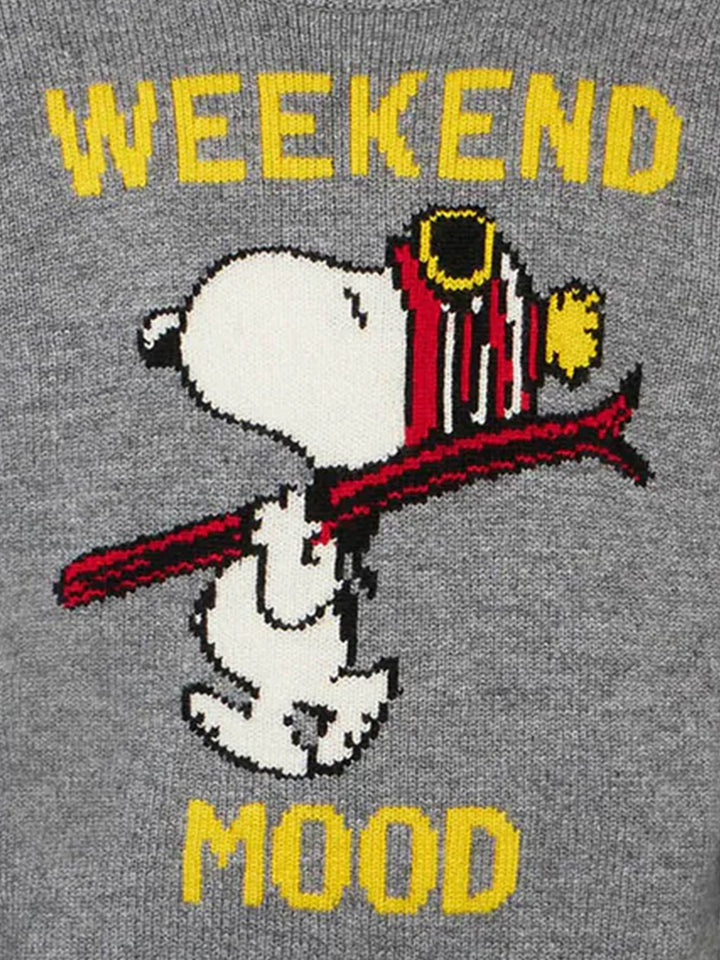 Kinderpullover mit Snoopy Weekend Mood-Print | Peanuts™ Sonderausgabe