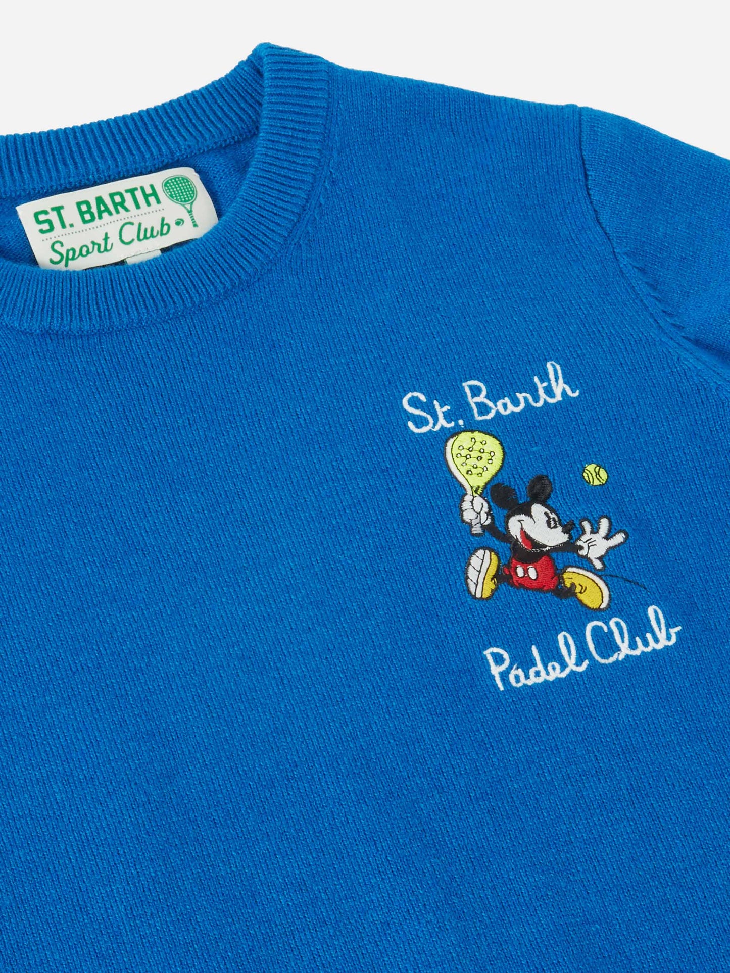 Crewneck  Douglas Light Embry with Mickey Mouse embroidery | DISNEY SPECIAL EDITION