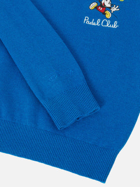 Crewneck  Douglas Light Embry with Mickey Mouse embroidery | DISNEY SPECIAL EDITION