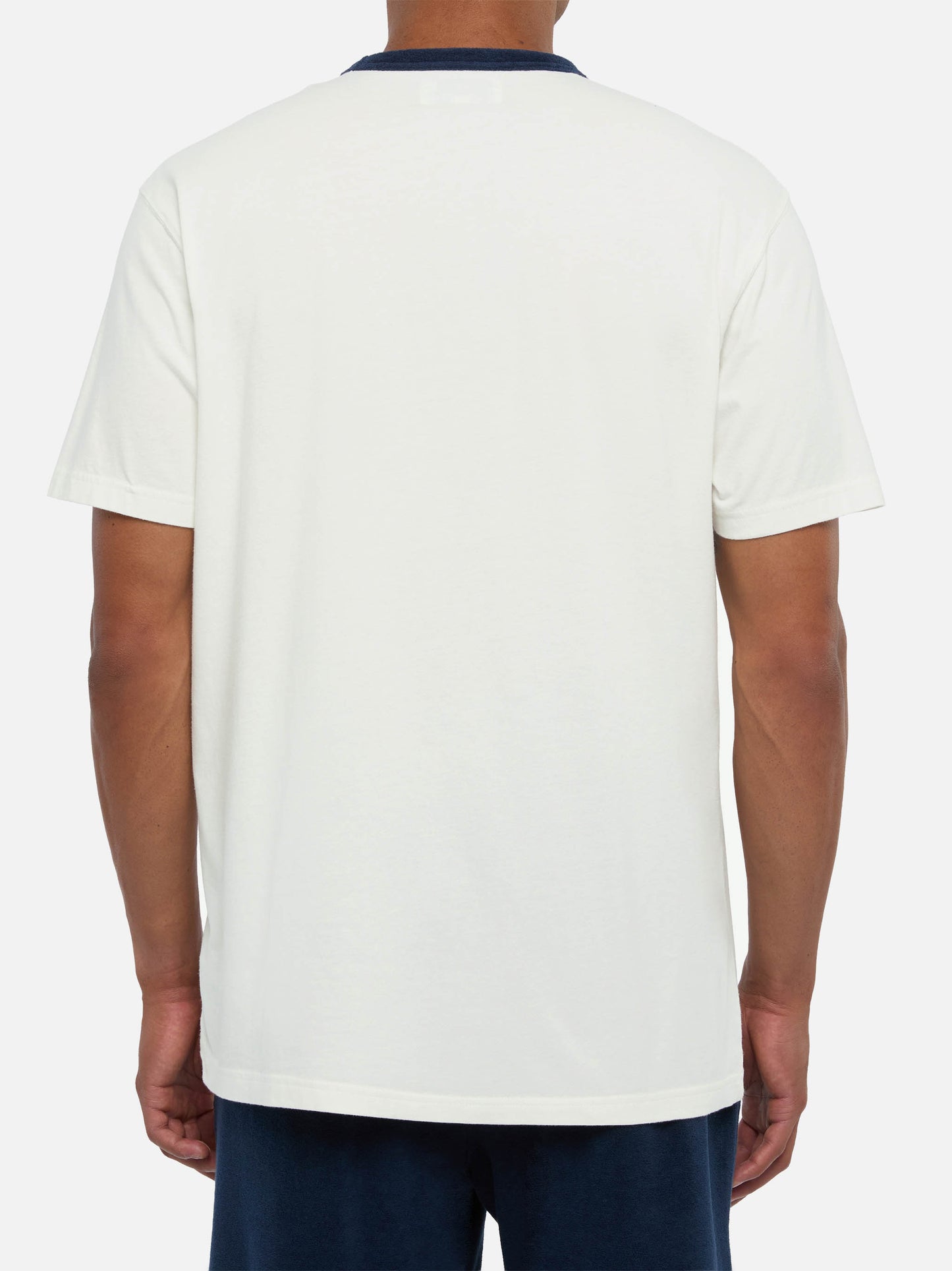 Weißes Baumwoll-T-Shirt Dover mit australischer Stickerei | AUSTRALIAN BRAND SPECIAL EDITION