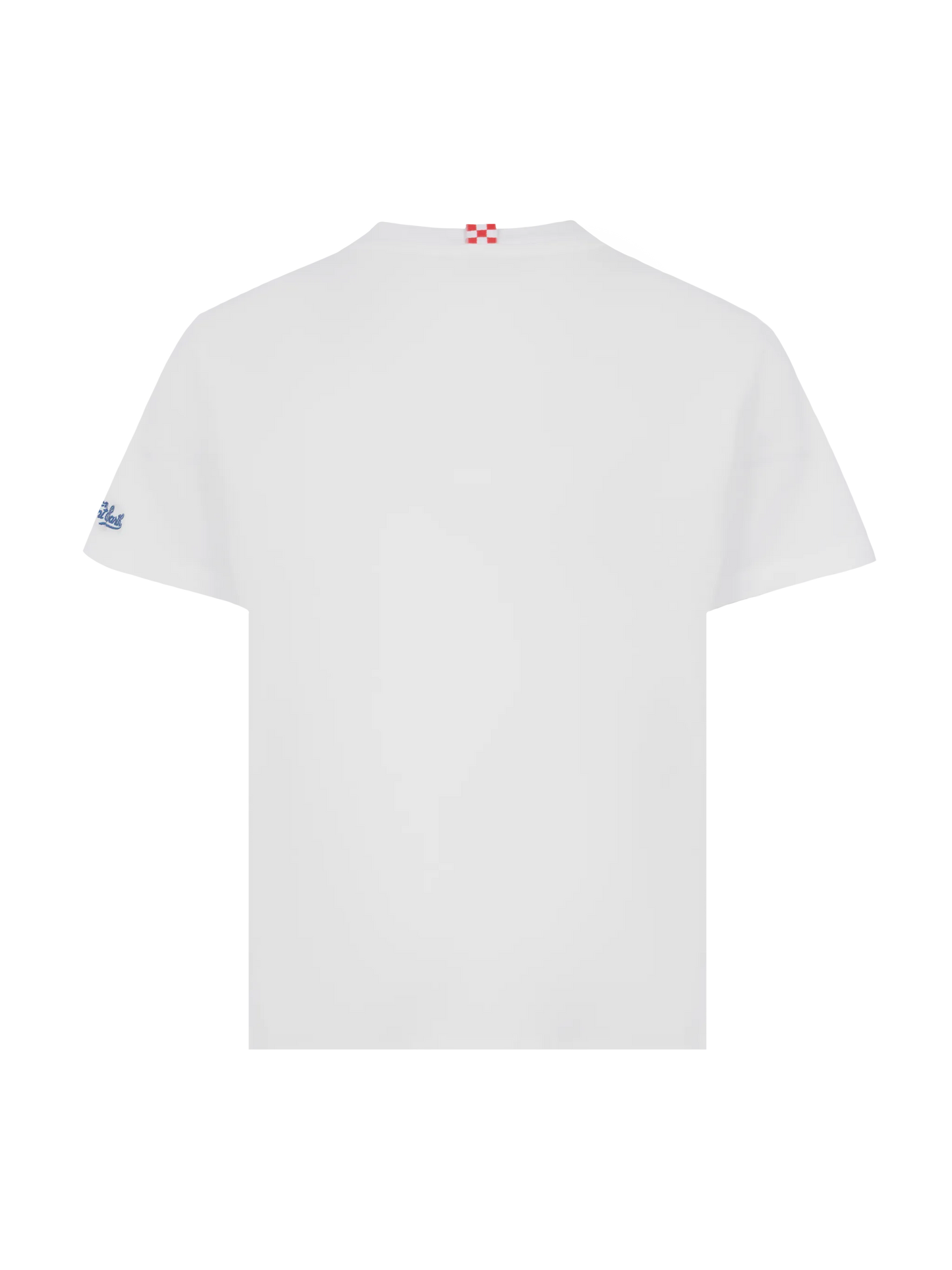 Eddy cotton t-shirt with octopus print and St. Barth Sailor embroidery