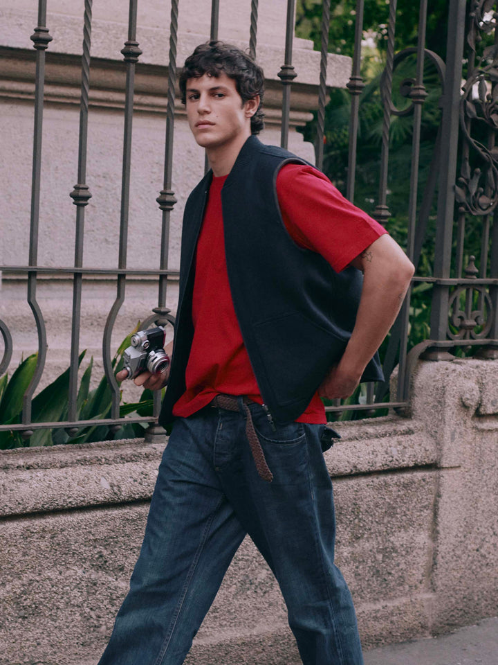 Tous les t-shirts en coton rouge 