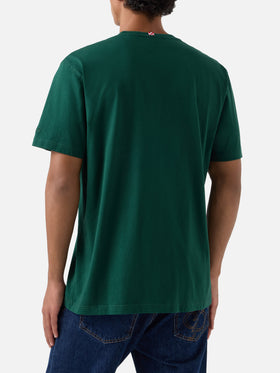 Chaque t-shirt en coton vert 