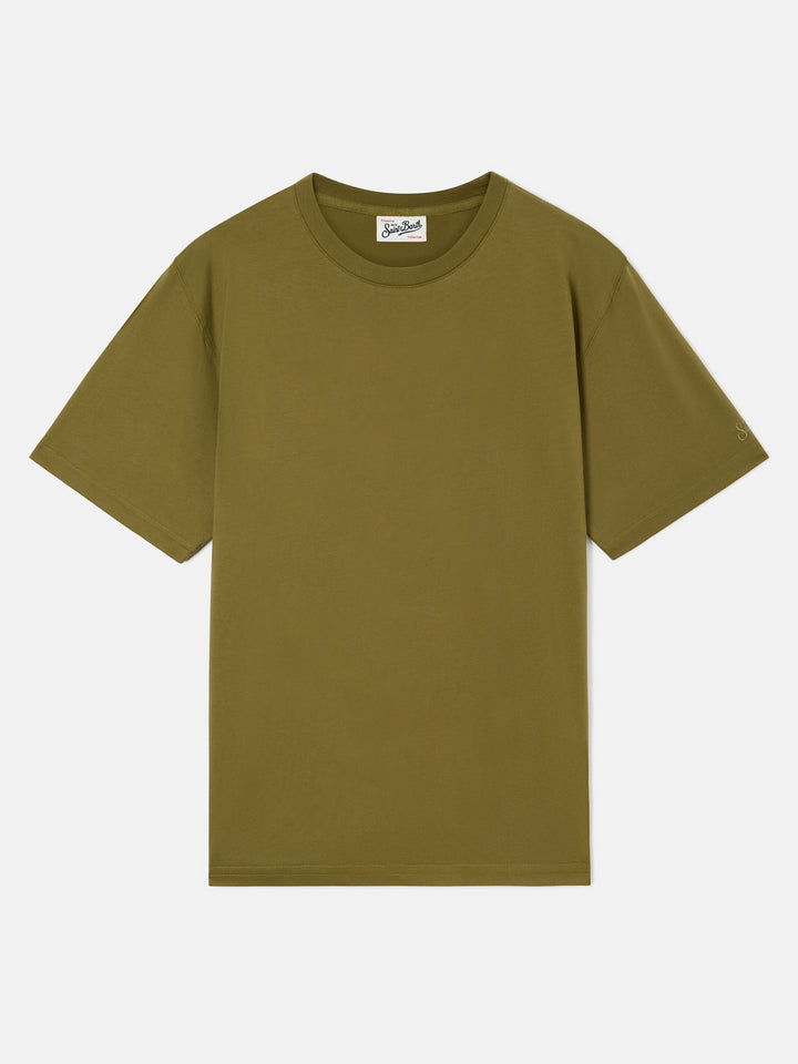 T-shirt Every en coton vert militaire 