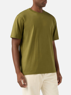 Every Baumwoll-T-Shirt in Military Green 