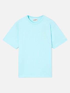 T-shirt verde in cotone Every