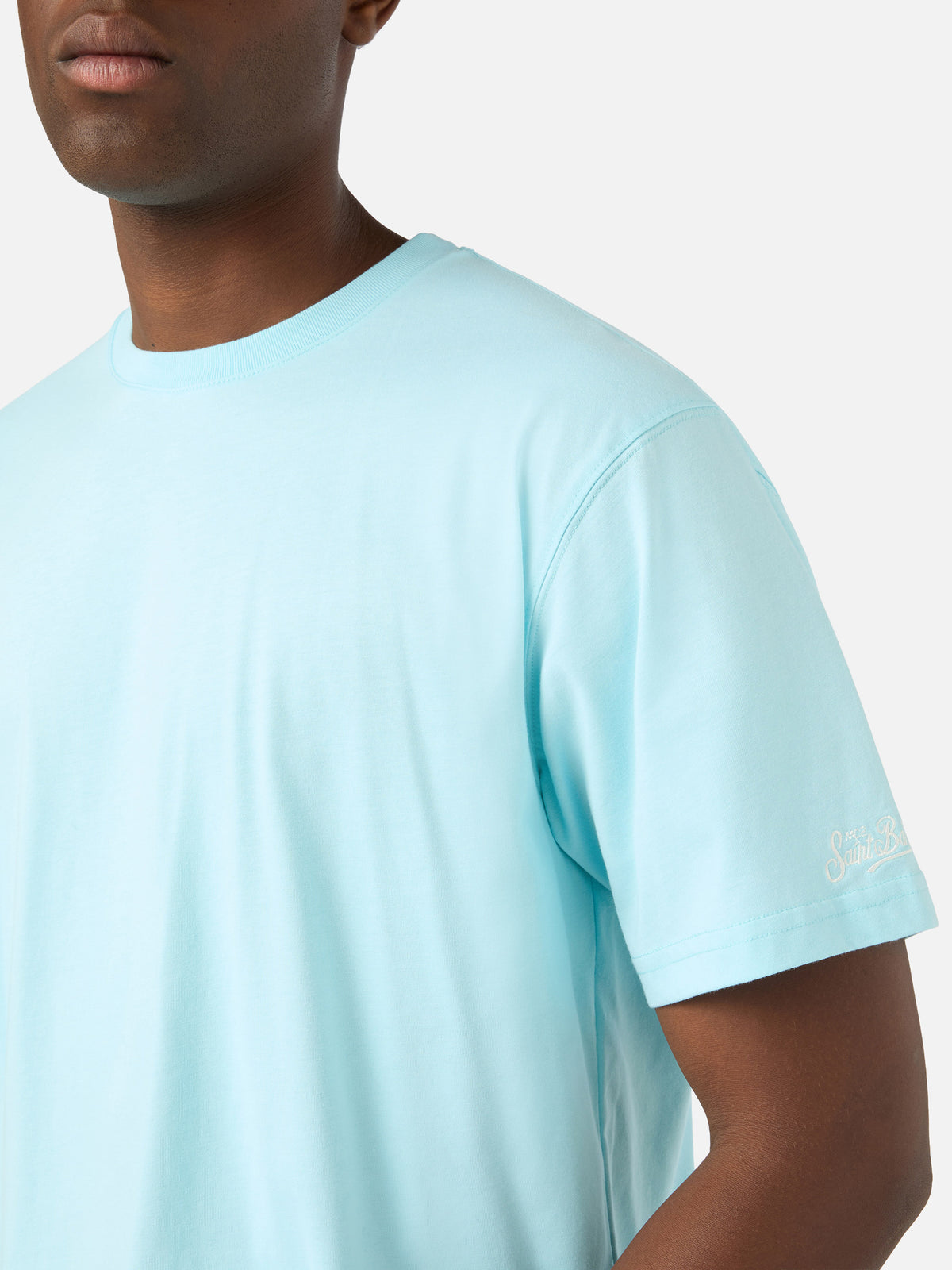 T-shirt verde in cotone Every