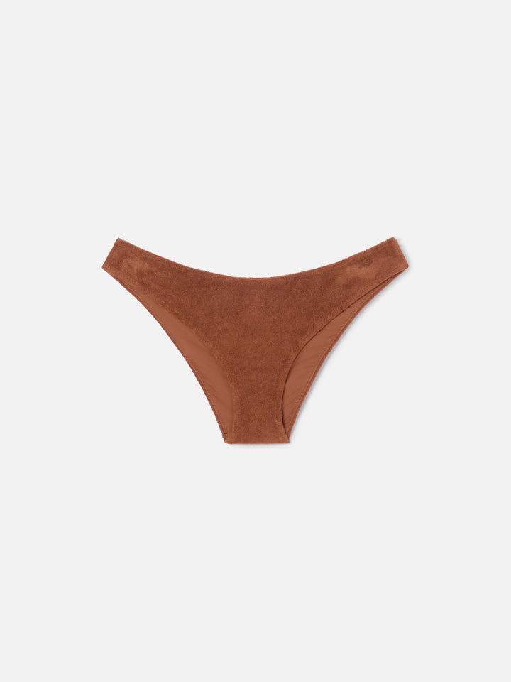 Braguita de baño Elise de rizo marrón 