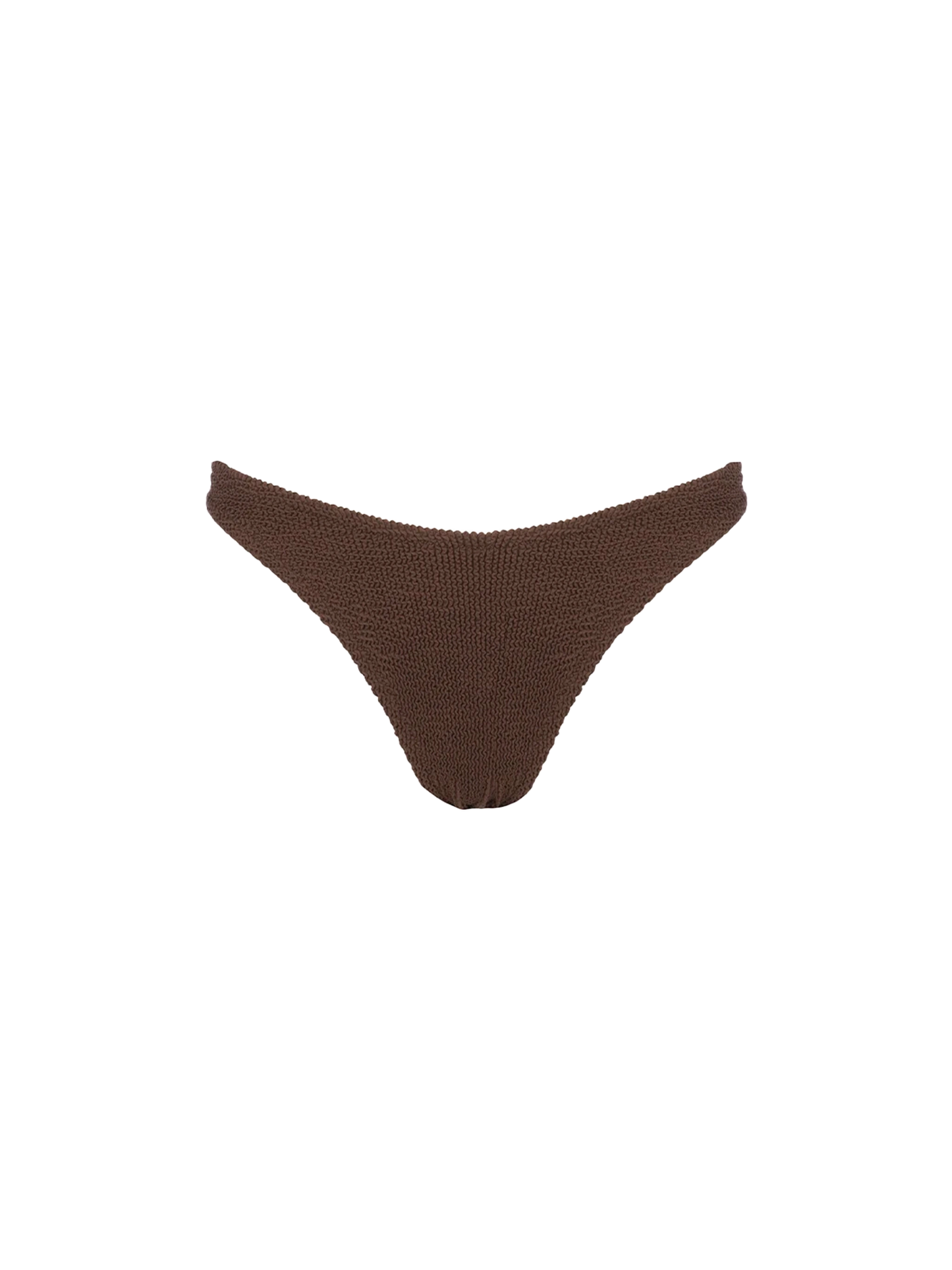 Slip da bagno da donna classico crinkle marrone Elise