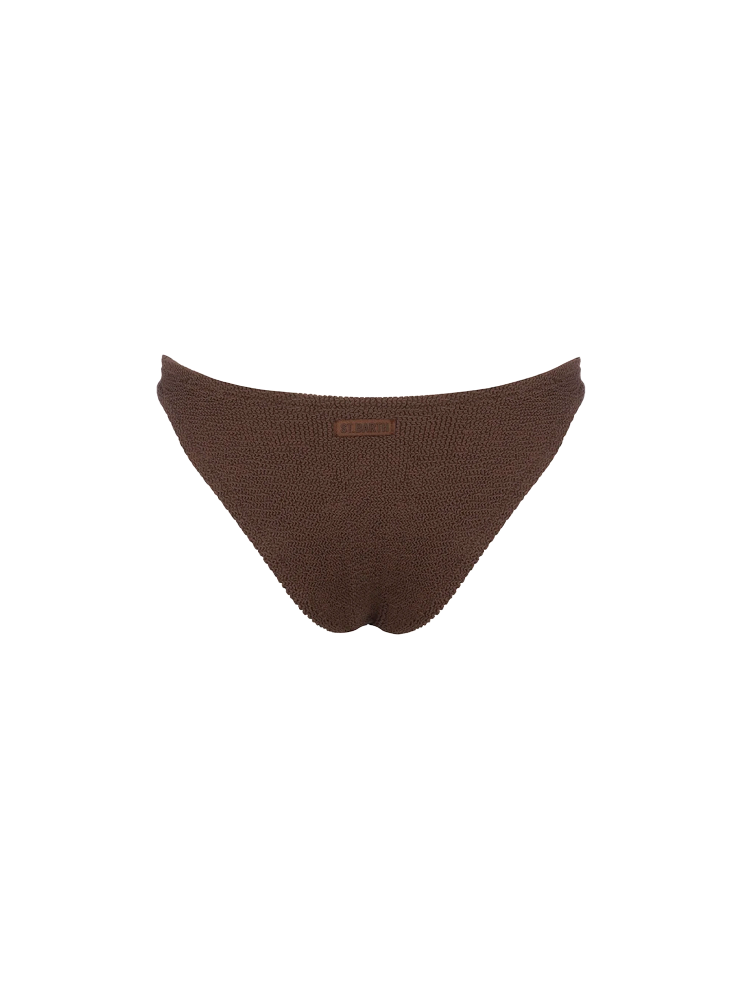 Slip da bagno da donna classico crinkle marrone Elise