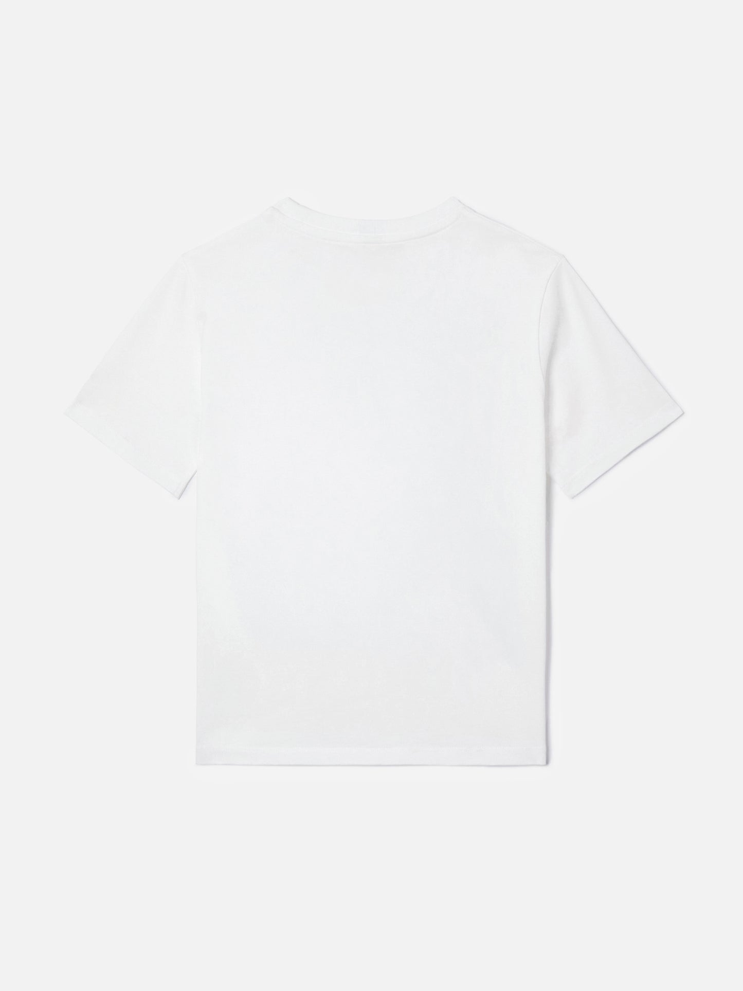 Portland Jr t-shirt with Habitué embroidery on front and back