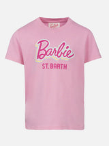 T-shirt da bambina girocollo in jersey di cotone Elly con stampa Barbie | EDIZIONE SPECIALE BARBIE