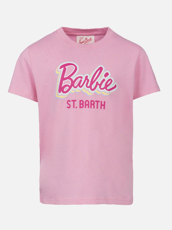 T-shirt da bambina girocollo in jersey di cotone Elly con stampa Barbie | EDIZIONE SPECIALE BARBIE