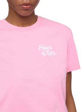 Emilie Baumwoll-T-Shirt mit Sapore di Mare-Aufdruck | SAPORE DI MARE SONDERAUSGABE