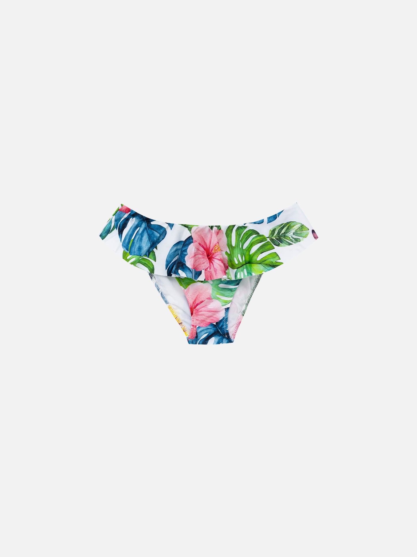 Swim briefs Fanny with tropical print - MC2 Saint Barth