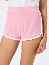 Frottee-Baumwoll-Pull-up-Shorts für Damen Francine