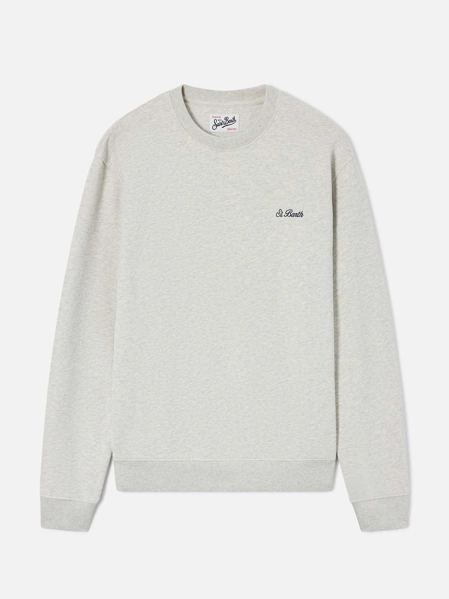 Crewneck-Sweatshirt Fourseason aus grauer Baumwolle 