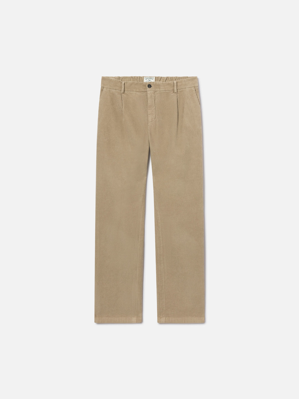 Beige Fuji corduroy trousers