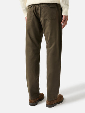 Gewachste Hose in Military Green Fuji 