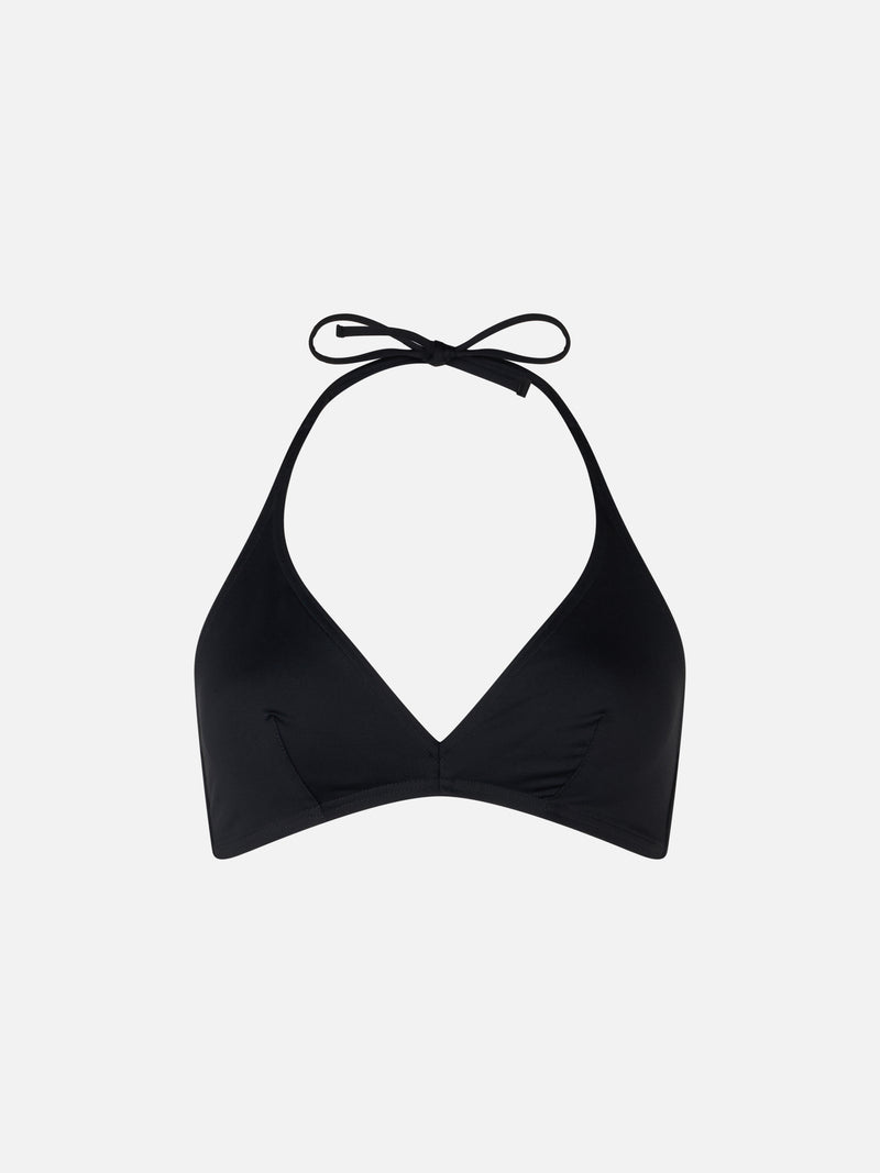 Top mare a bralette nero Gaia