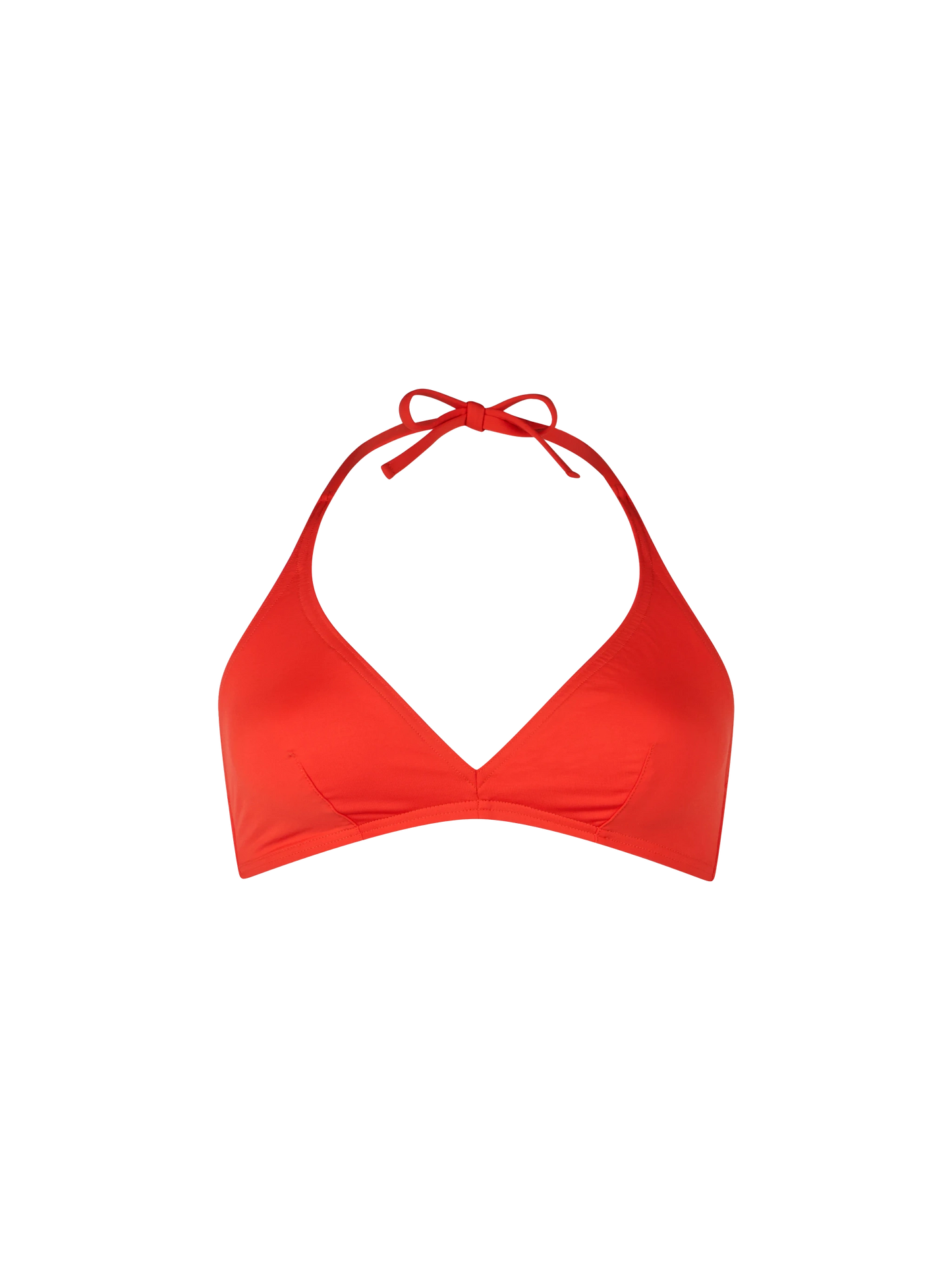 Top bralette triangolo arancione donna Gaia