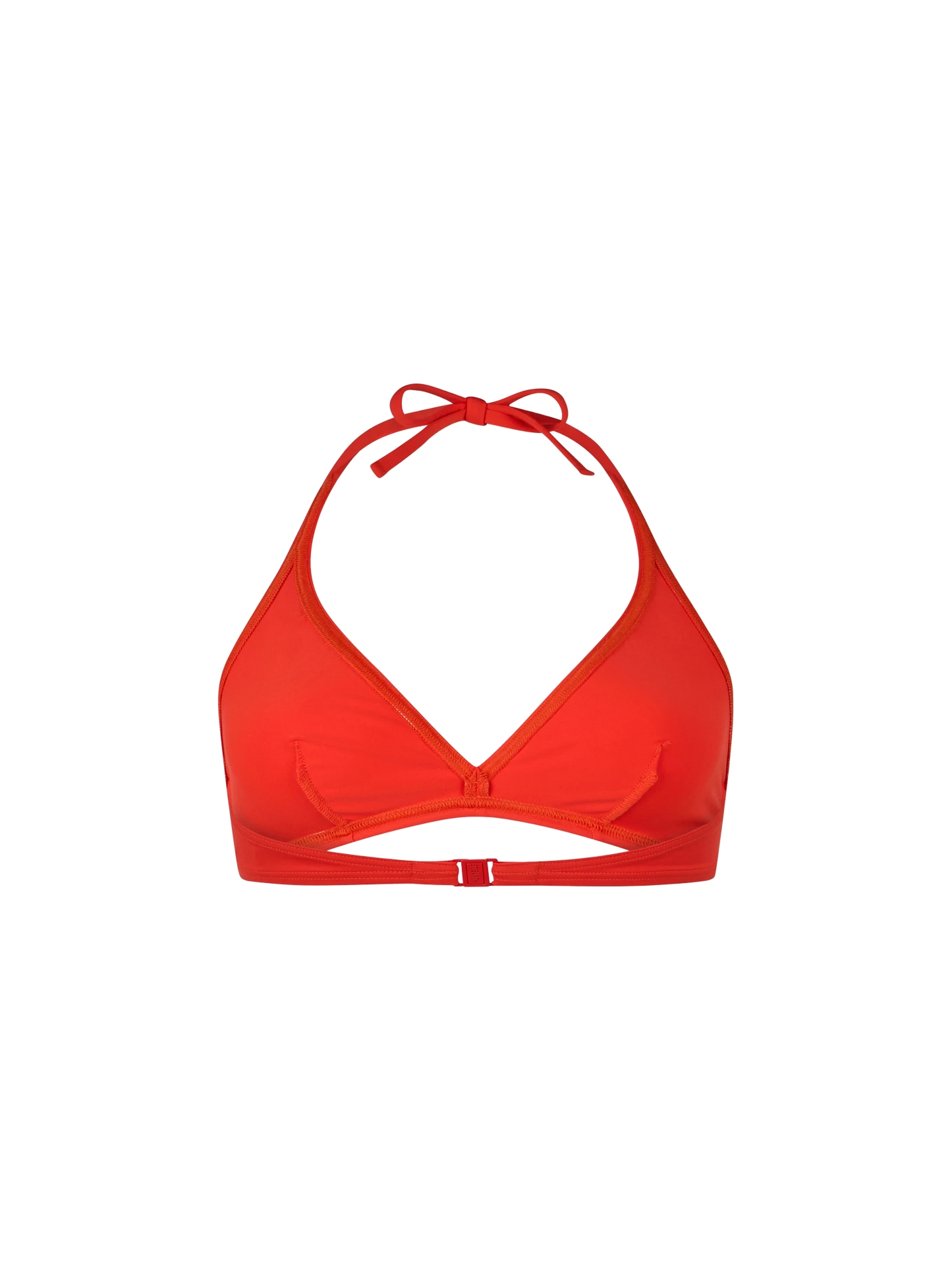 Top bralette triangolo arancione donna Gaia