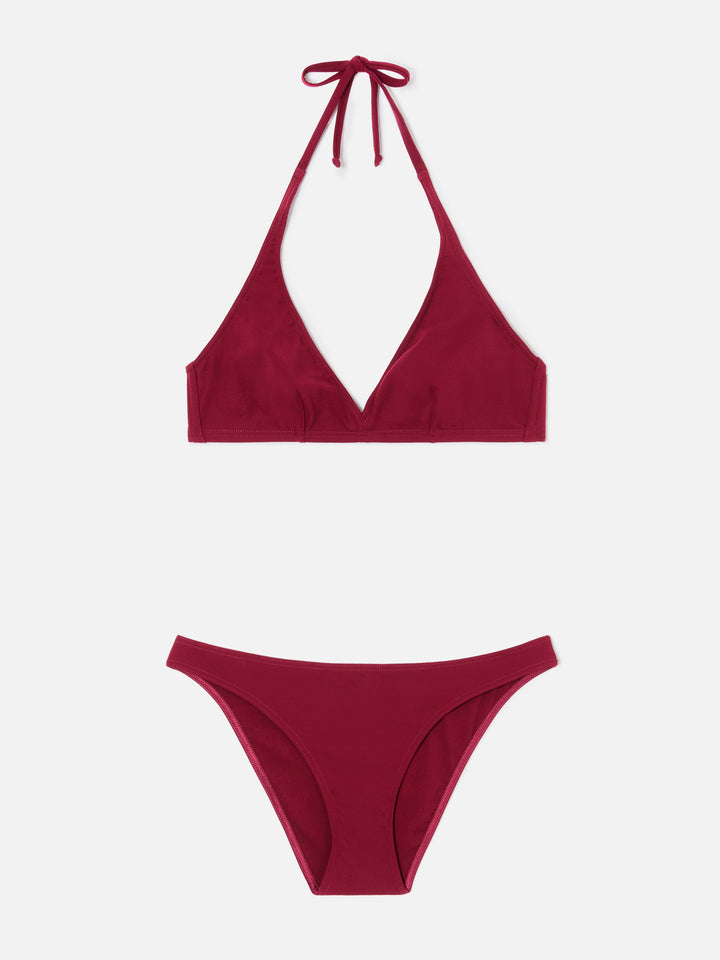Gala-Bikini in uni Bordeaux 
