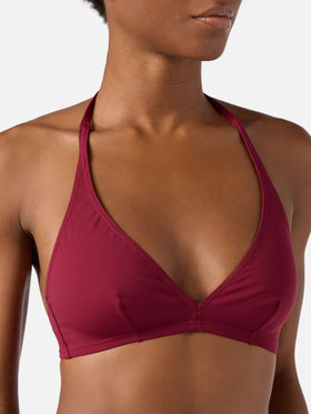 Bikini Gala en burdeos liso 