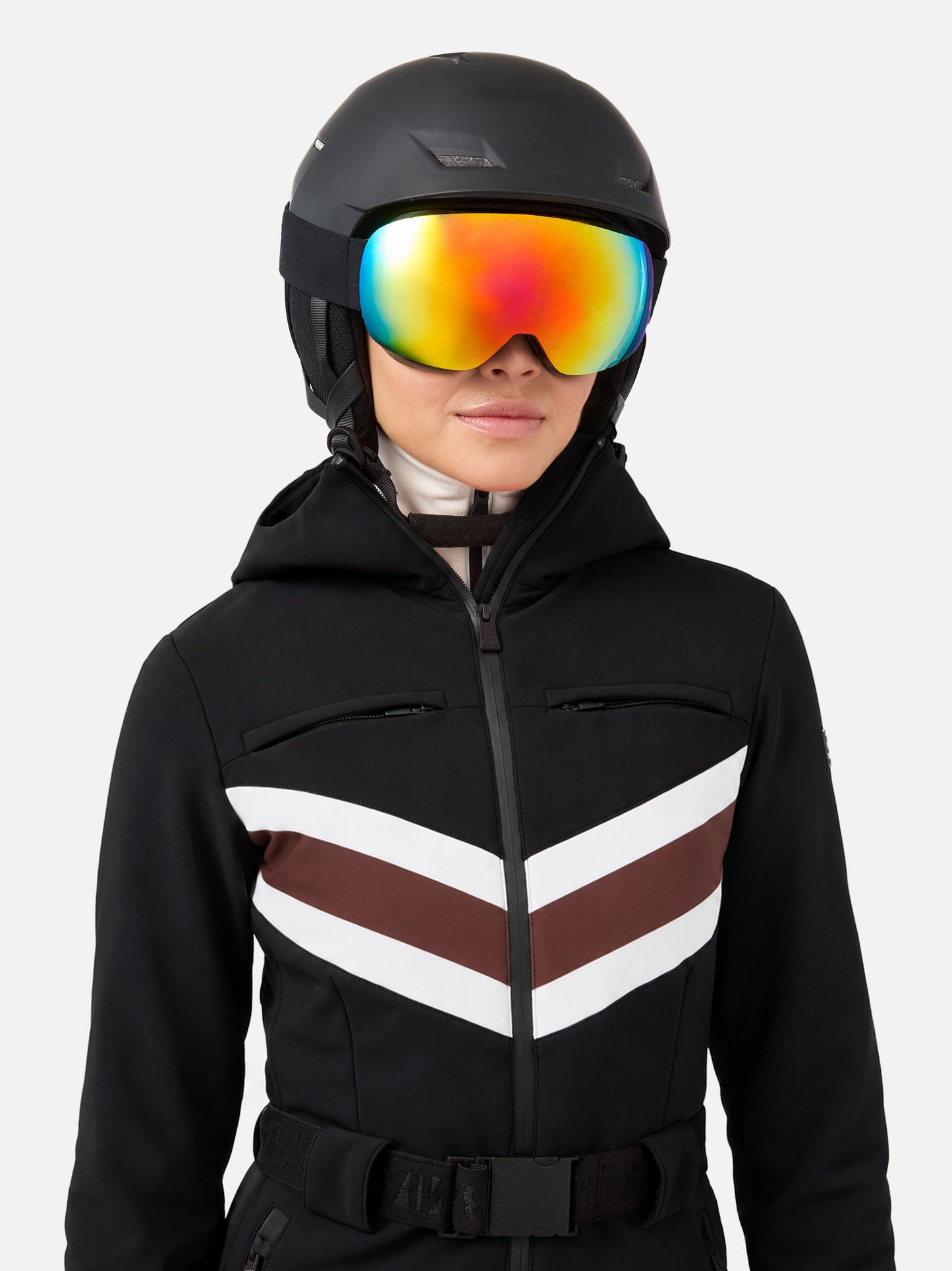 Tuta da sci Garmisch nera con tecnologia RECCO®