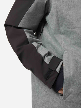 Greatscott Skijacke in meliertem Grau mit Recco®-Technologie