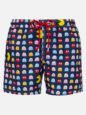 Costume mare lunghezza media Gustavia con stampa PacMan | PACMAN SPECIAL EDITION