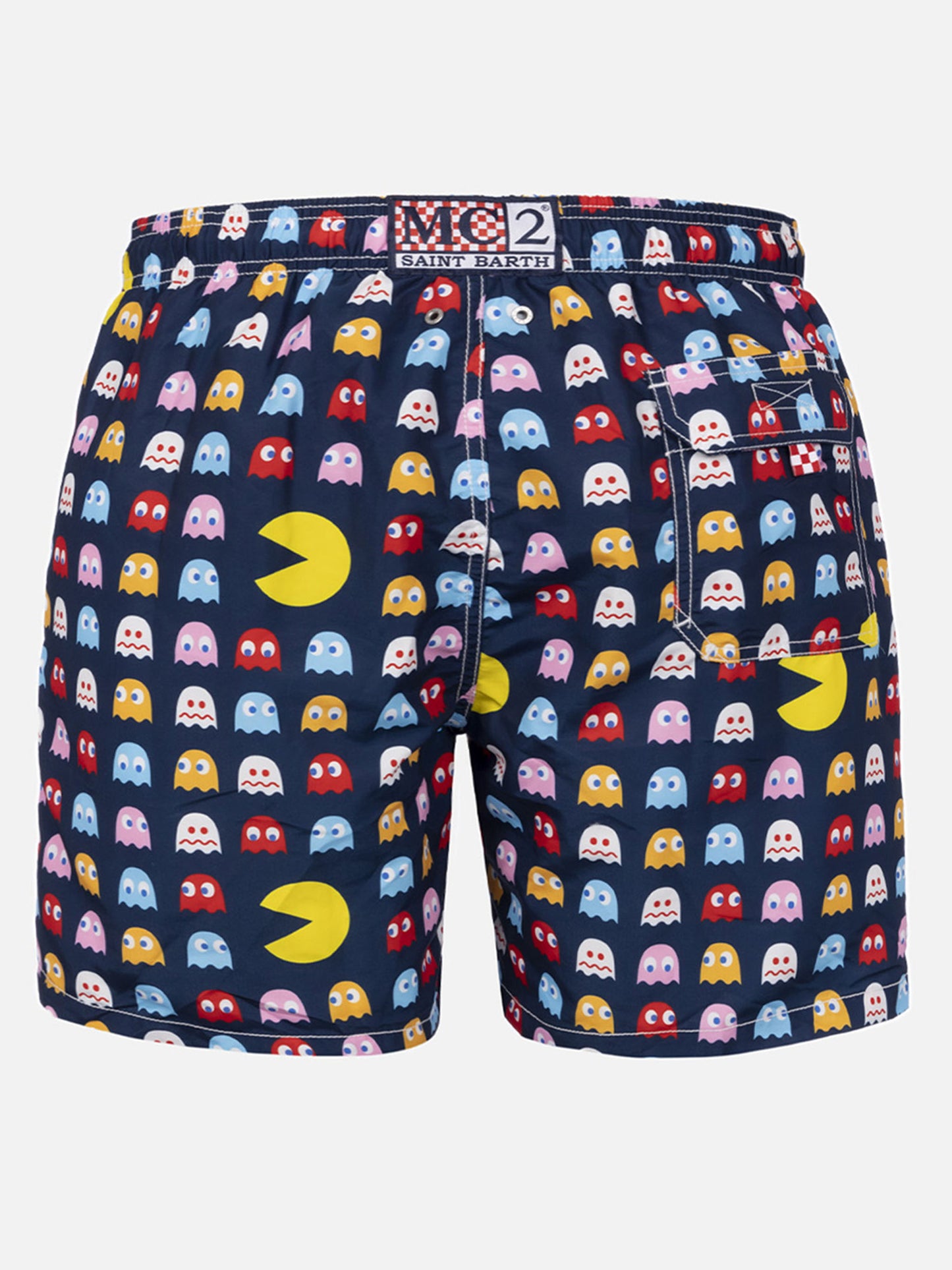Costume mare lunghezza media Gustavia con stampa PacMan | PACMAN SPECIAL EDITION