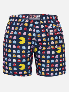 Costume mare lunghezza media Gustavia con stampa PacMan | PACMAN SPECIAL EDITION
