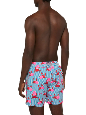 Costume mare lunghezza media Gustavia con stampa granchio Big Babol | BIG BABOL SPECIAL EDITION