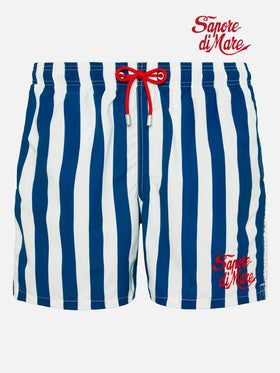 Mittellange Badeshorts Gustavia mit Sapore di Mare-Stickerei | SAPORE DI MARE SPECIAL EDITION