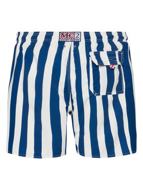 Mid-length Gustavia swim-shorts with Sapore di Mare embroidery | SAPORE DI MARE SPECIAL EDITION - MC2 Saint Barth