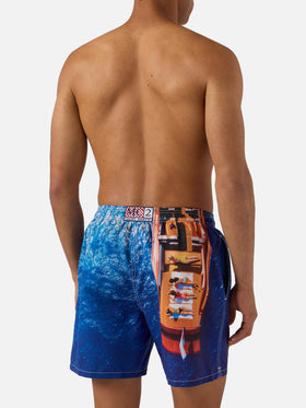 Costume mare Gustavia con stampa italian summer | Special Edition