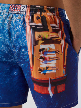 Costume mare Gustavia con stampa italian summer | Special Edition