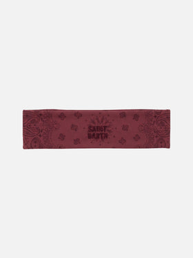 Studio-Haarband mit Bandana-Print 
