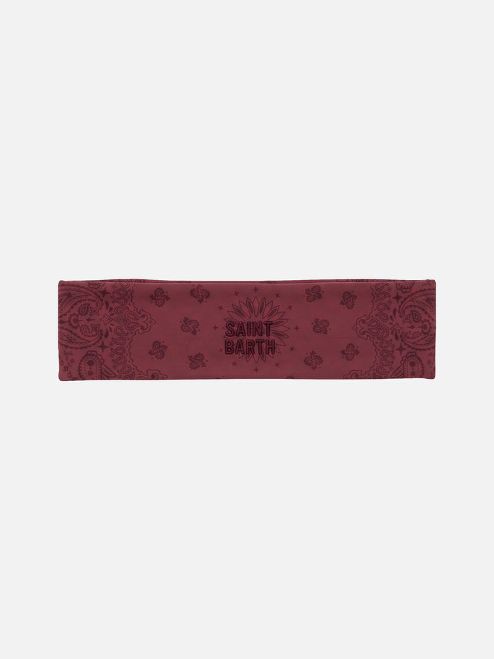 Studio-Haarband mit Bandana-Print 