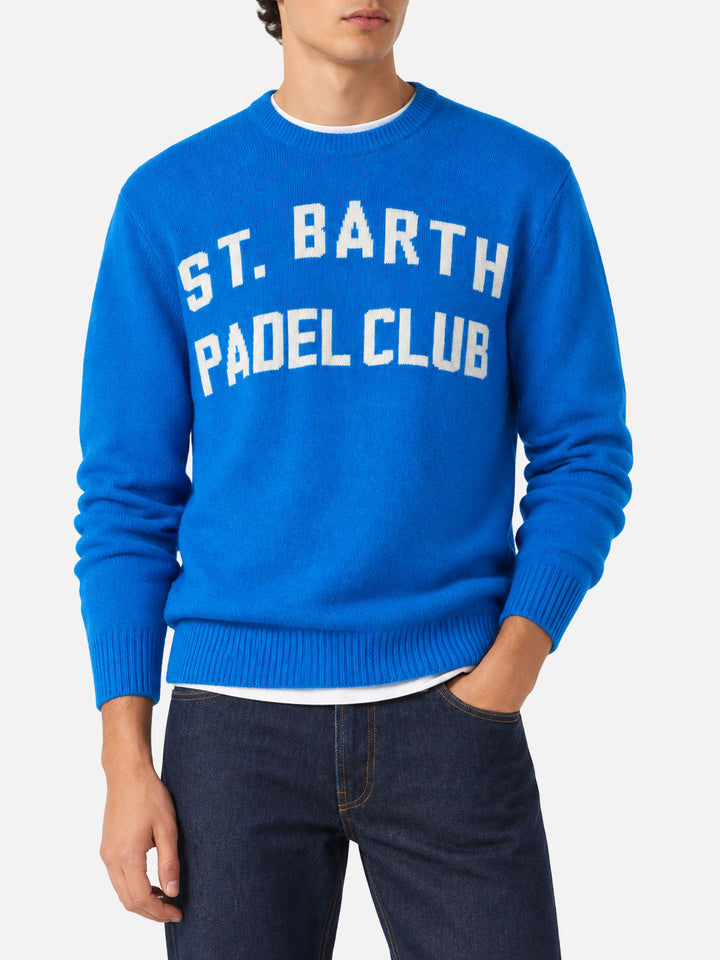 Pullover Heron mit St. Barth Padel Club-Jacquard 