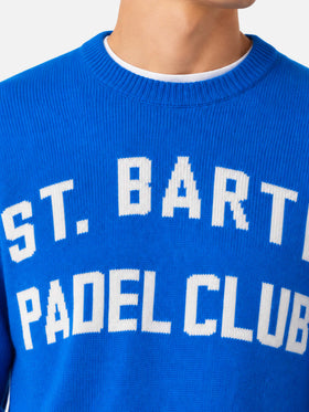 Suéter Heron con jacquard St. Barth Padel Club 