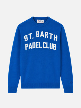 Suéter Heron con jacquard St. Barth Padel Club 