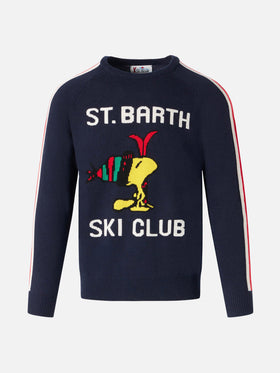 Rundhalspullover mit Woodstock-Jacquardmuster | PEANUTS™ SONDEREDITION