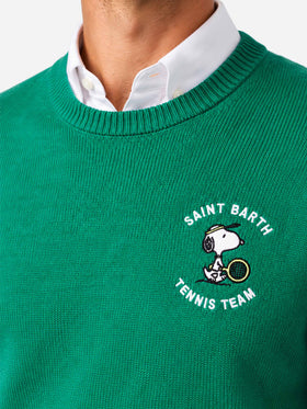 Pull de tennis Heron green Snoopy | Édition Spéciale 