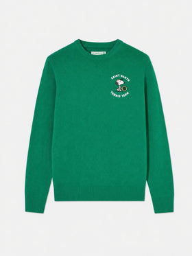 Pull de tennis Heron green Snoopy | Édition Spéciale 